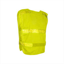 High visibility flame resistant security custom mens workwear safety vest